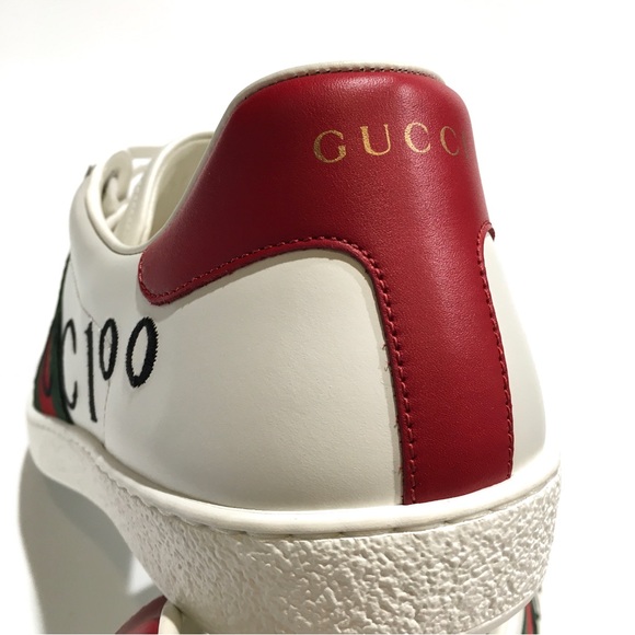 Gucci 100 Web Ace Leather Sneakers -Centennial Edition -Men’s US 11.5 -NIB - Picture 6 of 9